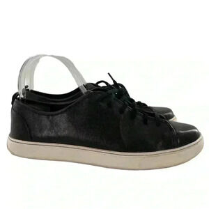 Cole Haan grand OS womens sneakers size 9 black leather lace up